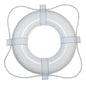 Taylor Made Foam Ring Buoy  20  White wWhite Grab Line 360