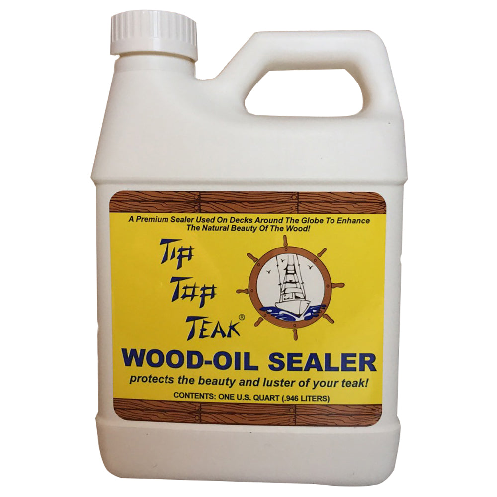 Tip Top Teak Wood Oil Sealer  Quart TS 1001