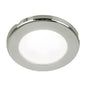 Hella Marine EuroLED 75 3 Round Screw Mount Down Light  White LED  Stainless Steel Rim  24V 958110121