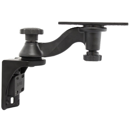 RAM Mount Single 6 Swing Arm with 625 x 2 Rectangle Base and Vertical Mounting Base RAM109VU
