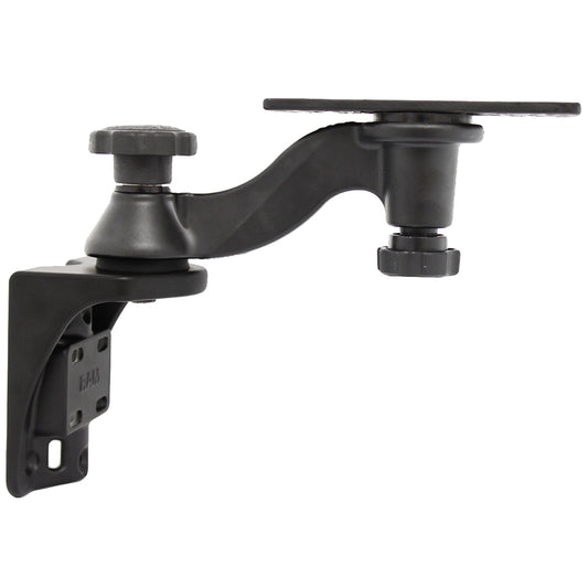 RAM Mount Single 6 Swing Arm with 625 x 2 Rectangle Base and Vertical Mounting Base RAM109VU