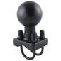 RAM Mount Double UBolt Base wD Size 225 Ball for Rails from 1 to 125 in Diameter RAMD235U