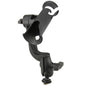 RAM Mount RAM Tube Jr Fishing Rod Holder with RAMROD Revolution RatchetSocket System and Track Ball Base RAP390RBTRA1U