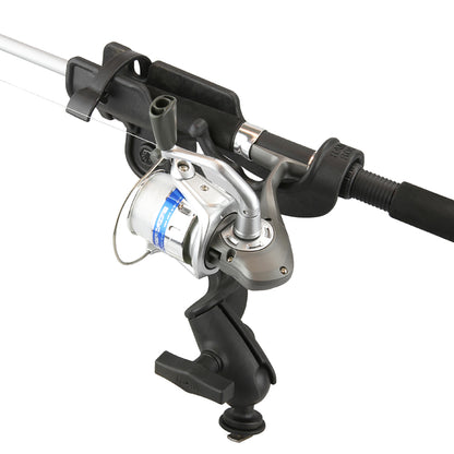 RAM Mount RAMROD 2000 Fishing Rod Holder with RAMROD Revolution RatchetSocket System and Track BallBase RAM114RBTRA1U