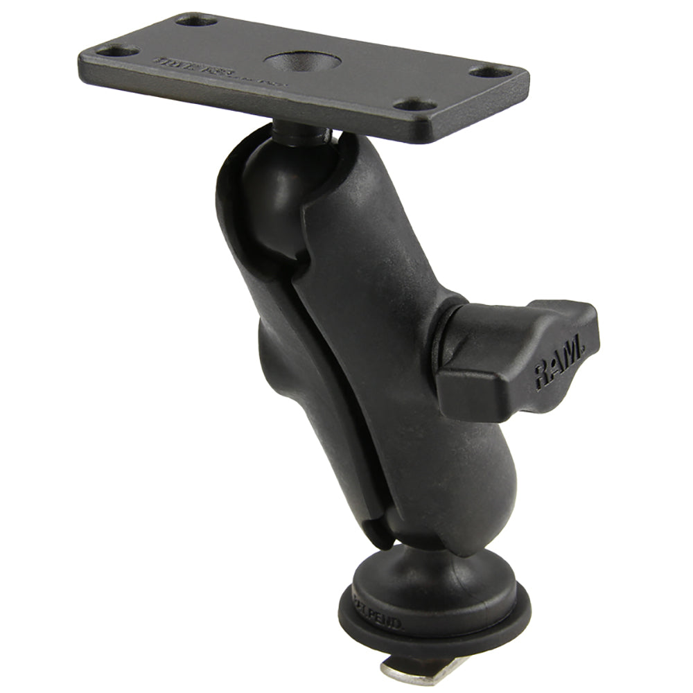Ram Mount RAM 1 Ball Mount with Track Ball Base  15 x 3 Plate for the Humminbird Helix 5 ONLY RAPB202153354TRA1U