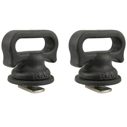 Ram Mount Vertical Track Tie Down  2 Pack RAP431U