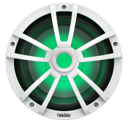 Infinity 10 Marine RGB Reference Series Subwoofer  White INF1022MLW