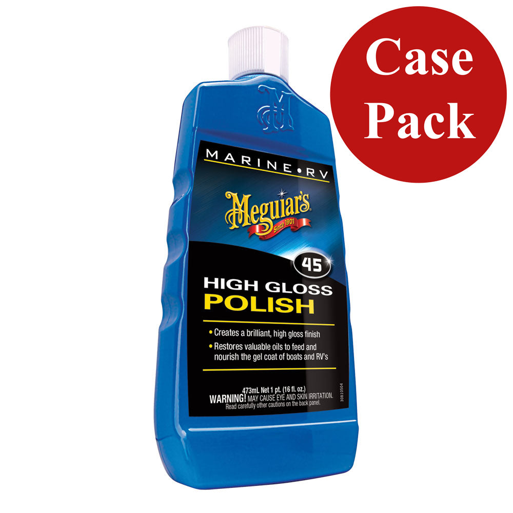 Meguiars BoatRV Polish  Gloss Enhancer  Case of 6 M4516CASE