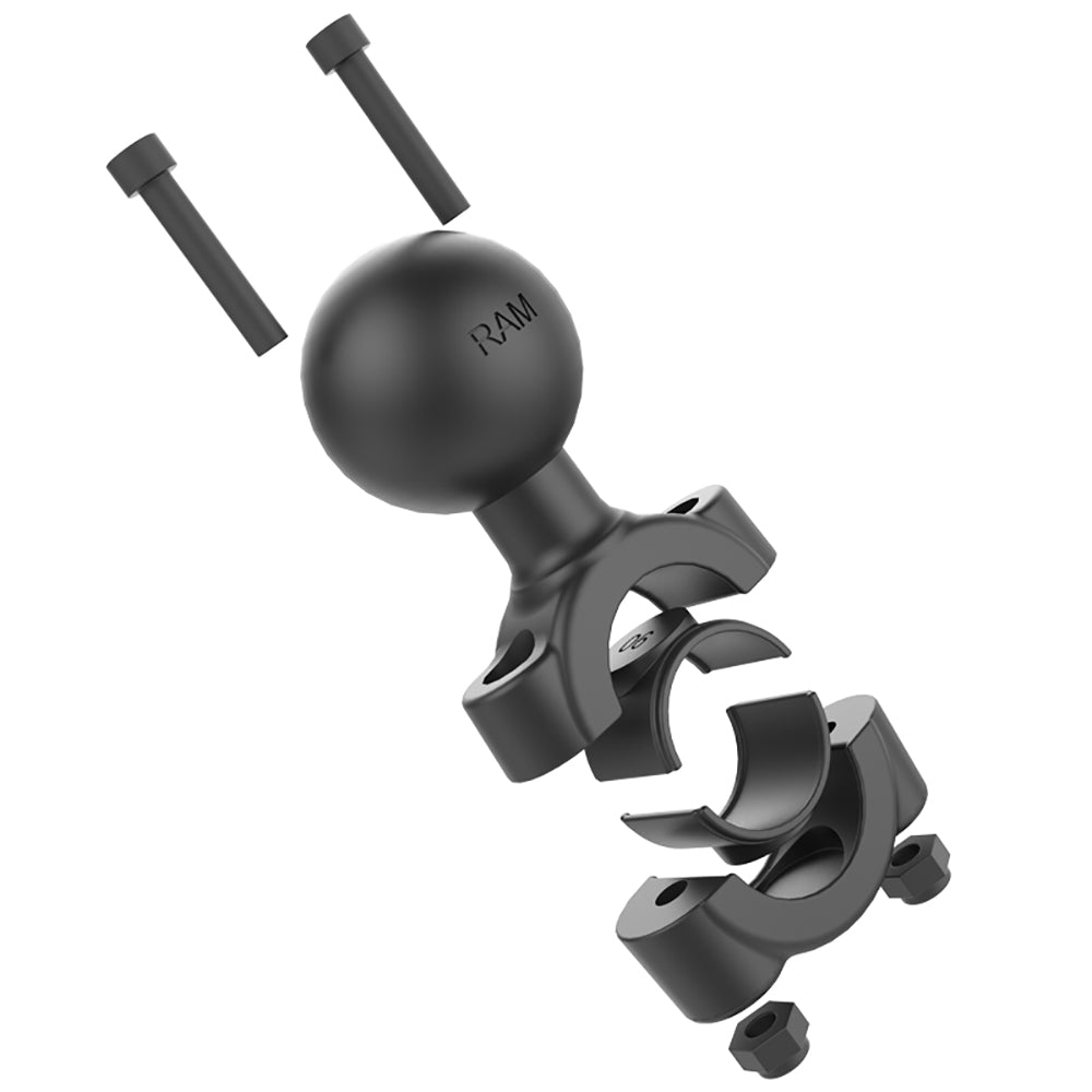 RAM Mount Torque 34  1 Diameter HandlebarRail Base with C Size 15 Ball RAM408751U