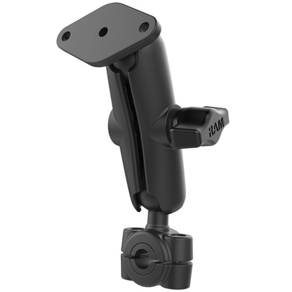 RAM Mount RAM Torque 38  58 Diameter Mini Rail Base w 1 Ball Medium Arm and Diamond Ball Base RAMB4083762238U