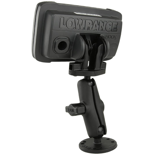 RAM Mount B Size 1 Fishfinder Mount for the Lowrance Hook2 Series RAMB101LO12