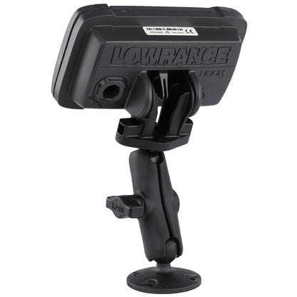RAM Mount B Size 1 Composite Fishfinder Mount for the Lowrance Hook2 Series RAPB101LO12