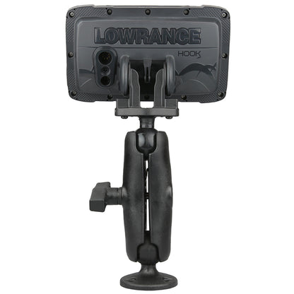 RAM Mount C Size 15 Composite Fishfinder Mount for the Lowrance Hook2 Series RAP101LO12