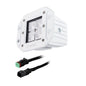 HEISE 4 LED Marine Cube Light  Flush Mount  3 HEMFMCL2