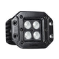 HEISE Blackout LED Cube Light  Flush Mount  3 HEBFMCL2