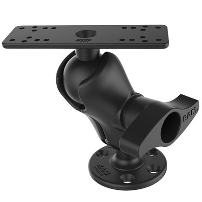 Ram Mount Universal D Size Ball Mount with Short Arm and HiTorq Wrench for 912 Fishfinders and Chartplotters