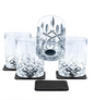 4 Magnetic Whisky Crystal Glasses image 0