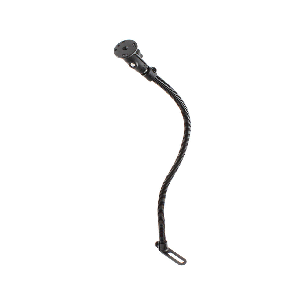 RAM Mount 24 NoDrill Vehicle Mount wB Size 1 Ball on Round Plate wAMPs Hole RAMB316124202U