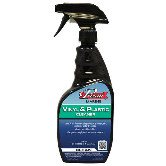 Presta Marine Vinyl  Plastic Cleaner  22oz 166322
