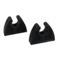Perko Pole Storage Clips  Black  Pair 0477DP0BLK