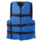 Onyx Nylon General Purpose Life Jacket  Adult Oversize  Blue 10300050000512