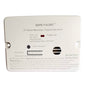SafeTAlert Combo Carbon Monoxide Propane Alarm  Flush Mount  Mini  White 25742WHT