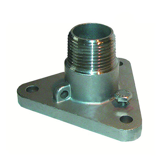 GROCO 1 316 Stainless Steel NPS to NPT Flange Adapter IBVF1000S