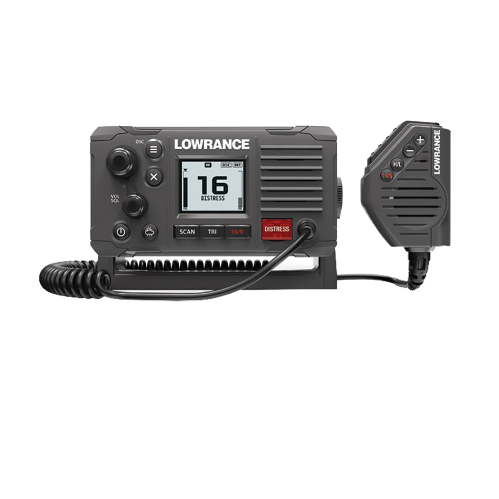 Lowrance Link6S Class D DSC VHF Radio  Gray  NMEA 0183 00014493001