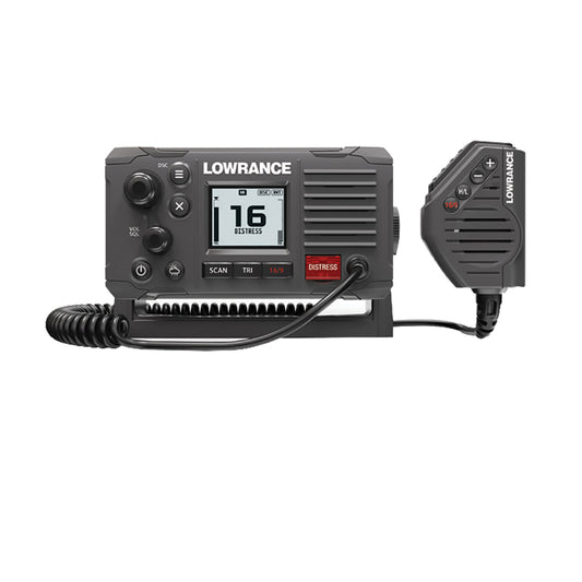 Lowrance Link6S Class D DSC VHF Radio  Gray  NMEA 0183 00014493001