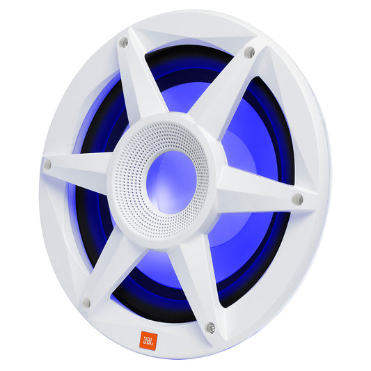 JBL 10 Marine RGB Passive Subwoofer  White Stadium Series STADIUMMW1000AM