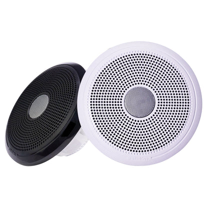 Fusion XSF65CWB XS Series 65 200 Watt Classic Marine Speakers  White  Black Grill Options 0100219600