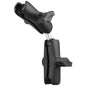 RAM Mount Double Socket Arm wDual Extension  Ball Adapter RAMB201201U