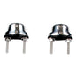 Edson Stainless Steel Pedestal Guard Mounting Feet  Pair 310ST100125