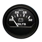 Faria Euro Black 2 Voltmeter 2032 V 12860
