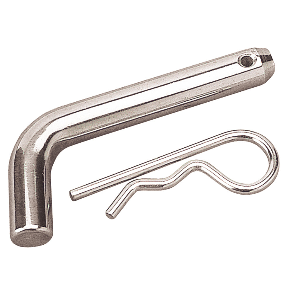 SeaDog Zinc Plated Steel Receiver Pin wClip 7510621