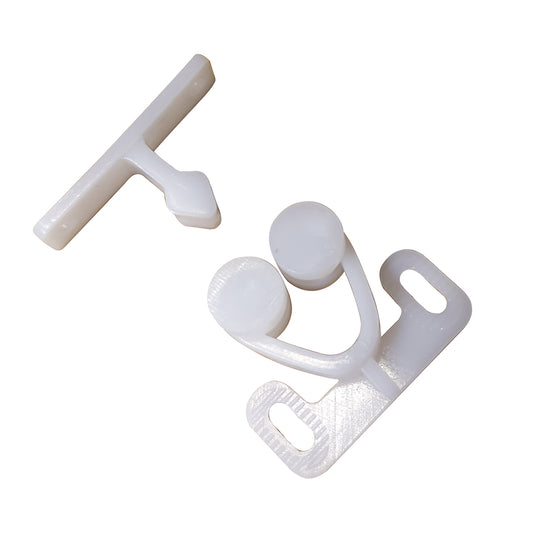 SeaDog Twin Roller Door Catch  White 2271411