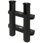 SeaDog Two Pole Side Mount Rod Storage Rack  Black 3250291