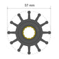 Albin Group Premium Impeller Kit 57 x 16 x 482mm  12 Blade  Spline Insert 0601014