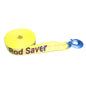 Rod Saver HeavyDuty Winch Strap Replacement  Yellow  2 x 20 WSY20