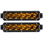 RIGID Industries 6 SRSeries SAE Compliant Fog Light  Black wYellow Light 906704