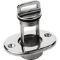SeaDog Oblong Captive Garboard Drain  Plug  316 Stainless Steel 5200651
