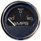 Faria Chesapeake Black 2 Ammeter Gauge 60 to 60 AMPS 13736