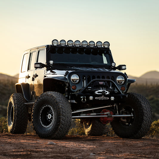 RIGID Industries 360Series 4 LED OffRoad Spot Beam wAmber Backlight  Black Housing 36114