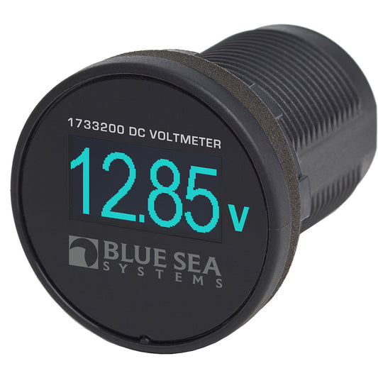 Blue Sea 1733200 Mini OLED Voltmeter  Blue 1733200