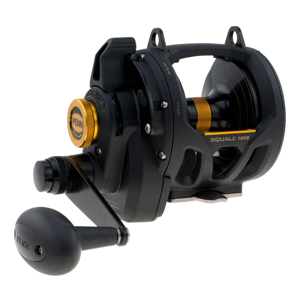 PENN SQL16VS Squall Lever Drag 2 Speed Conventional Reel 1292936