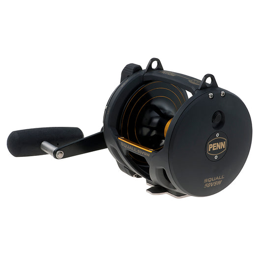PENN SQL50VSW Squall Lever Drag 2 Speed Conventional Reel 1292938