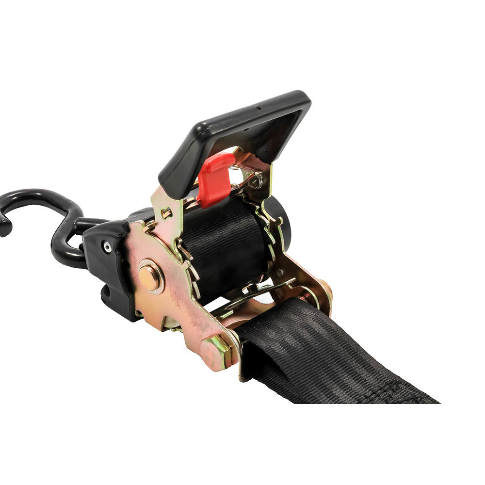 Camco Retractable Tie Down Straps  2 Width 6 Dual Hooks 50031