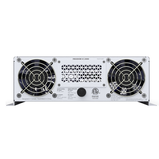 Xantrex Freedom X 2000 True Sine Wave Power Inverter 24VDC 120VAC 2000W 817200021