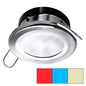 i2Systems Apeiron A1120 Spring Mount Light  Round  Red Warm White  Blue  Polished Chrome A1120Z11HCE