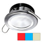 i2Systems Apeiron A1120 Spring Mount Light  Round  Red Warm White  Blue  Brushed Nickel A1120Z41HCE